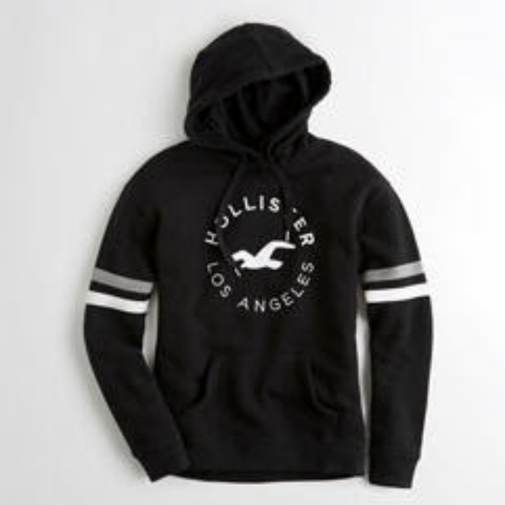 XS/S Hollister Los Angeles Black Hoodie